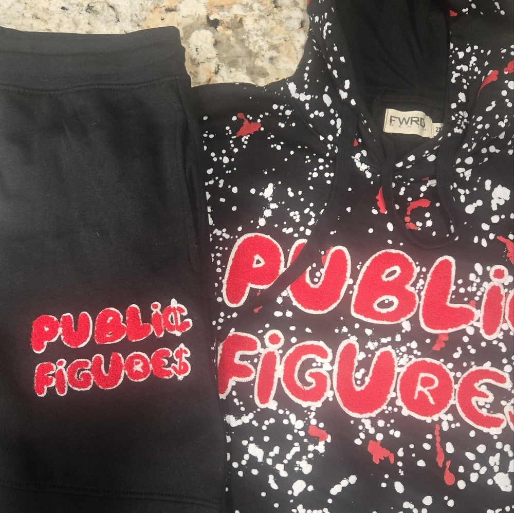 Public Figures 2 Pc Set Hoodie & Sweats Size 2X